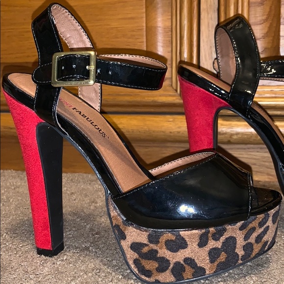 Leopard heels - Picture 2 of 5